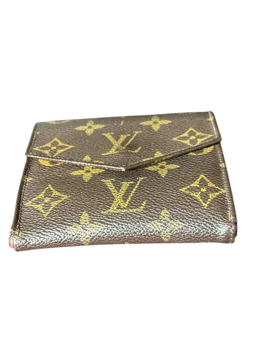 Authentic Louis Vuitton Vintage Monogram Canvas Wallet w/Unbranded Pouch